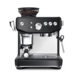 Sage - The Barista Express Impress - Kaffeemaschine mit manuellem Milchaufschumer & integriertem Mahlwerk - Intelligente Dosierung, 25 Mahlgradeinstellungen - Gebrsteter Edelstahl
