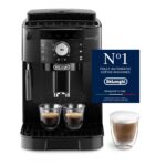 De’Longhi Magnifica Evo - Perfetto Kaffeevollautomat mit klassischem Milchaufschäumer, 4 One-Touch-Getränke, Cappuccino, Espresso Kaffeemaschine, Soft-Touch-Bedienfeld, Silber (ECAM292.33.SB)