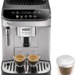 De’Longhi Magnifica Evo - Perfetto Kaffeevollautomat mit klassischem Milchaufschäumer, 4 One-Touch-Getränke, Cappuccino, Espresso Kaffeemaschine, Soft-Touch-Bedienfeld, Silber (ECAM292.33.SB)