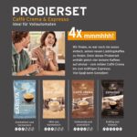 Tchibo Kaffeevollautomat Esperto Pro mit One Touch Funktion für Caffè Crema, Espresso und Milchspezialitäten, Anthrazit - INKLUSIVE Kaffeeprobierset GRATIS